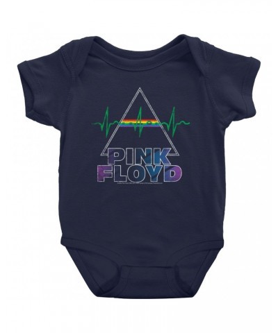 Pink Floyd Baby Short Sleeve Bodysuit | Contemporary Dark Side Of The Moon Bodysuit $7.18 Kids