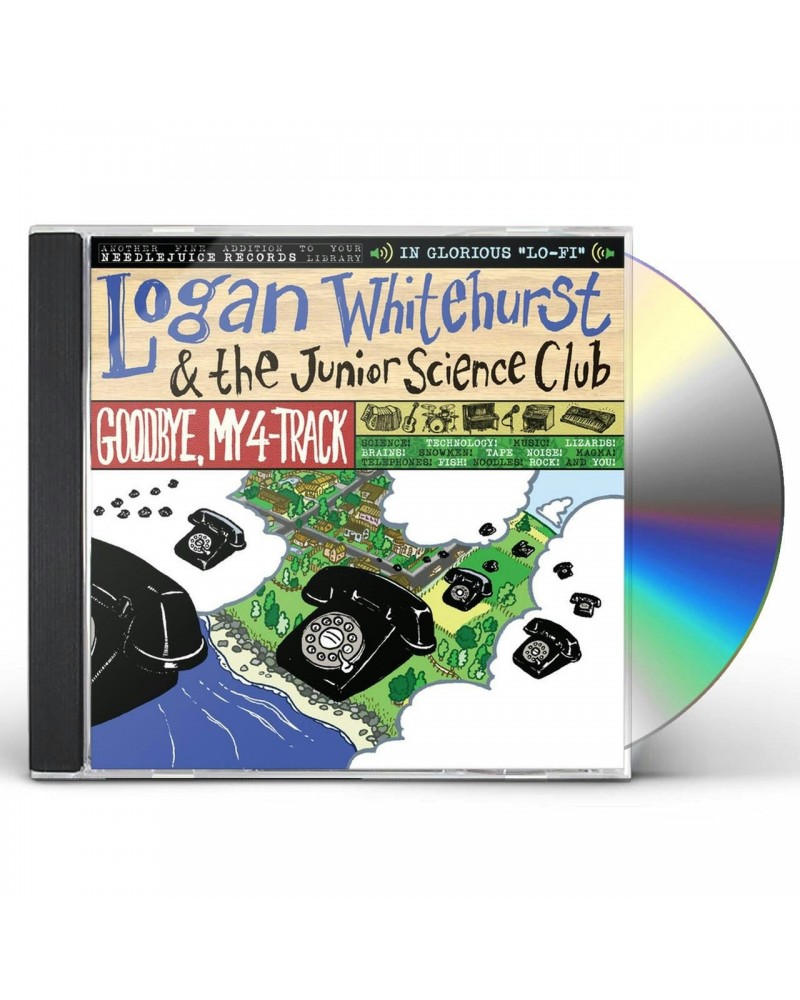 Logan Whitehurst & The Junior Science Club GOODBYE MY 4-TRACK CD $9.46 CD