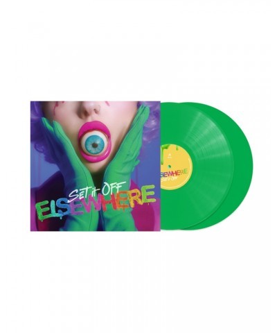 Set It Off "Elsewhere" Neon Green Vinyl $9.30 Vinyl