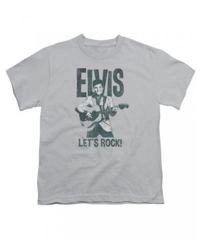 Elvis Presley Youth Tee | LET'S ROCK Youth T Shirt $7.35 Kids