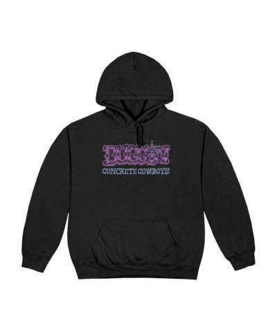 Buggin Concrete Cowboys Tracklist Hoodie $20.50 Sweatshirts