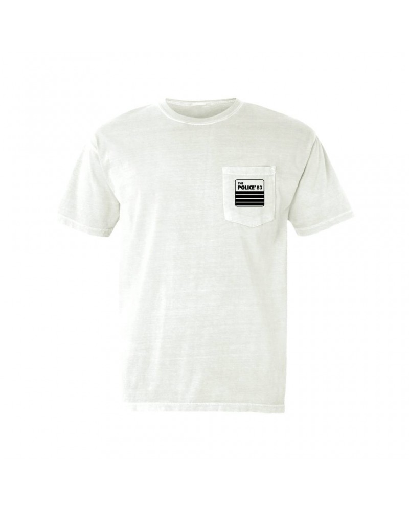 The Police T-Shirt | 1983 Concert Tour Pocket T-shirt $14.68 Shirts