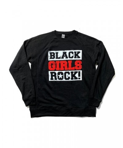 Black Girls Rock! Black Girls Rock Red/White Blocks "Black" Crewneck $18.00 Sweatshirts