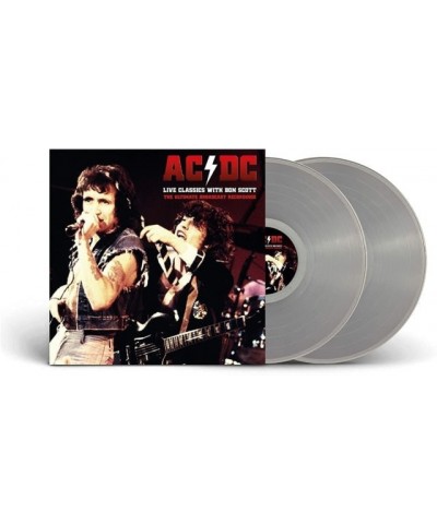 AC/DC LP - Live Classics With Bon Scott (Clear Vinyl) $21.80 Vinyl