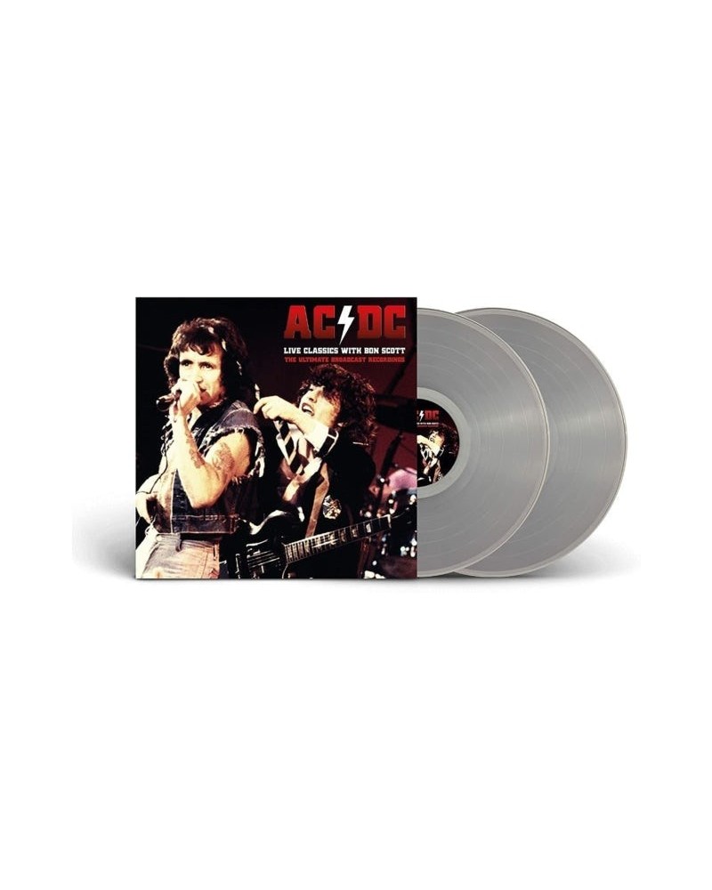 AC/DC LP - Live Classics With Bon Scott (Clear Vinyl) $21.80 Vinyl