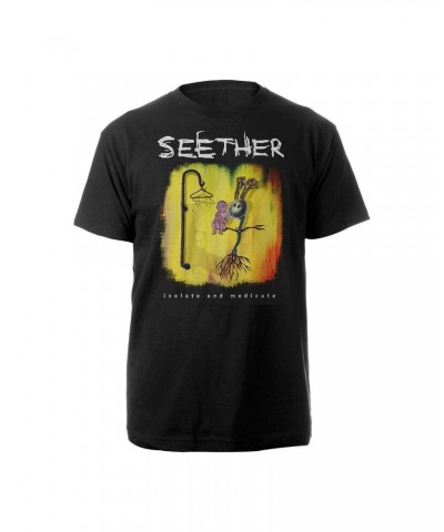 Seether Isolate and Medicate Album Cover T-shirt $7.73 Shirts