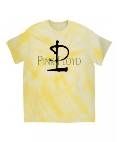 Pink Floyd T-Shirt | Symbol And Logo Olive Tie Dye Shirt $11.32 Shirts