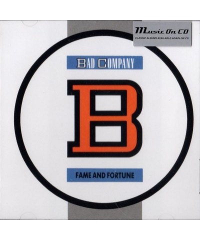 Bad Company FAME & FORTUNE CD $7.44 CD