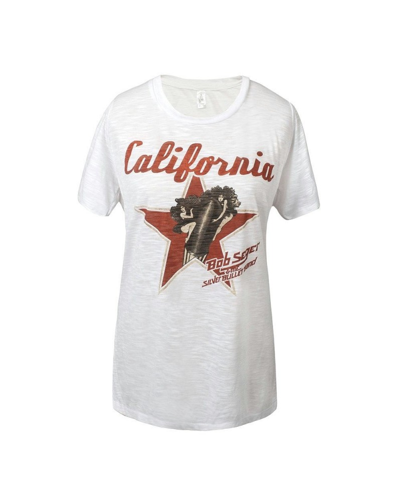 Bob Seger & The Silver Bullet Band California Star Women's shirt $10.50 Shirts