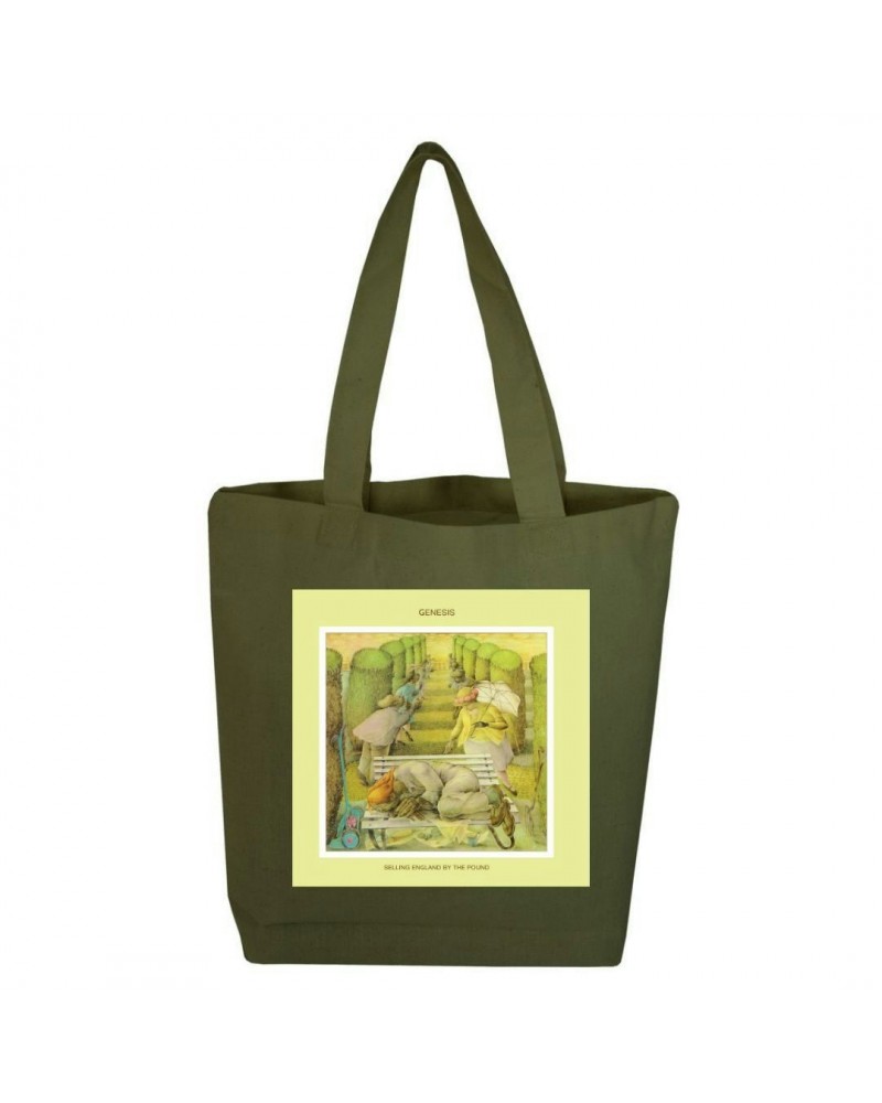 Genesis Selling England By The Pound Olive Tote Bag $8.20 Bags