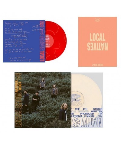 Local Natives Violet Street (Deluxe Edition Cream/Red Vinyl) $17.75 Vinyl