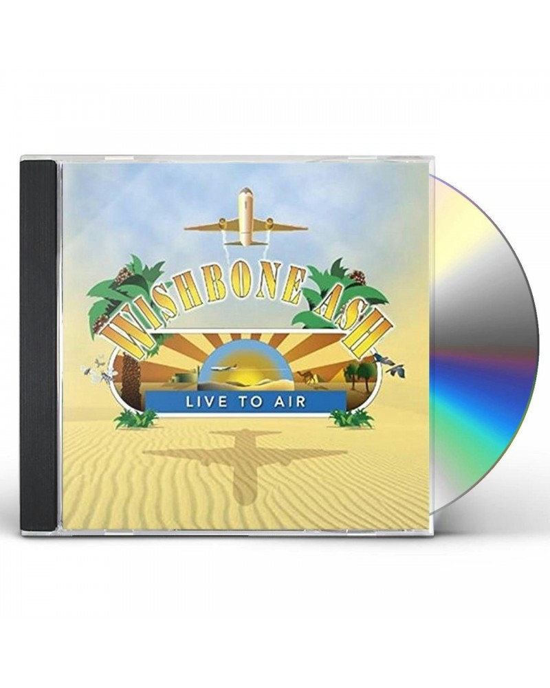 Wishbone Ash LIVE TO AIR CD $5.87 CD