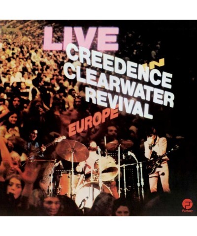 Creedence Clearwater Revival Live In Europe (2 LP) Vinyl Record $15.60 Vinyl