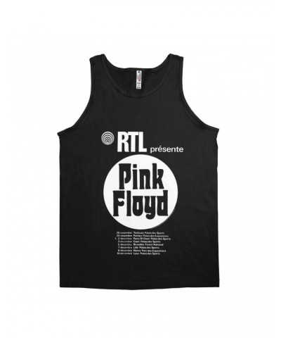 Pink Floyd Unisex Tank Top | RTL Presente Concert Flyer Shirt $8.23 Shirts