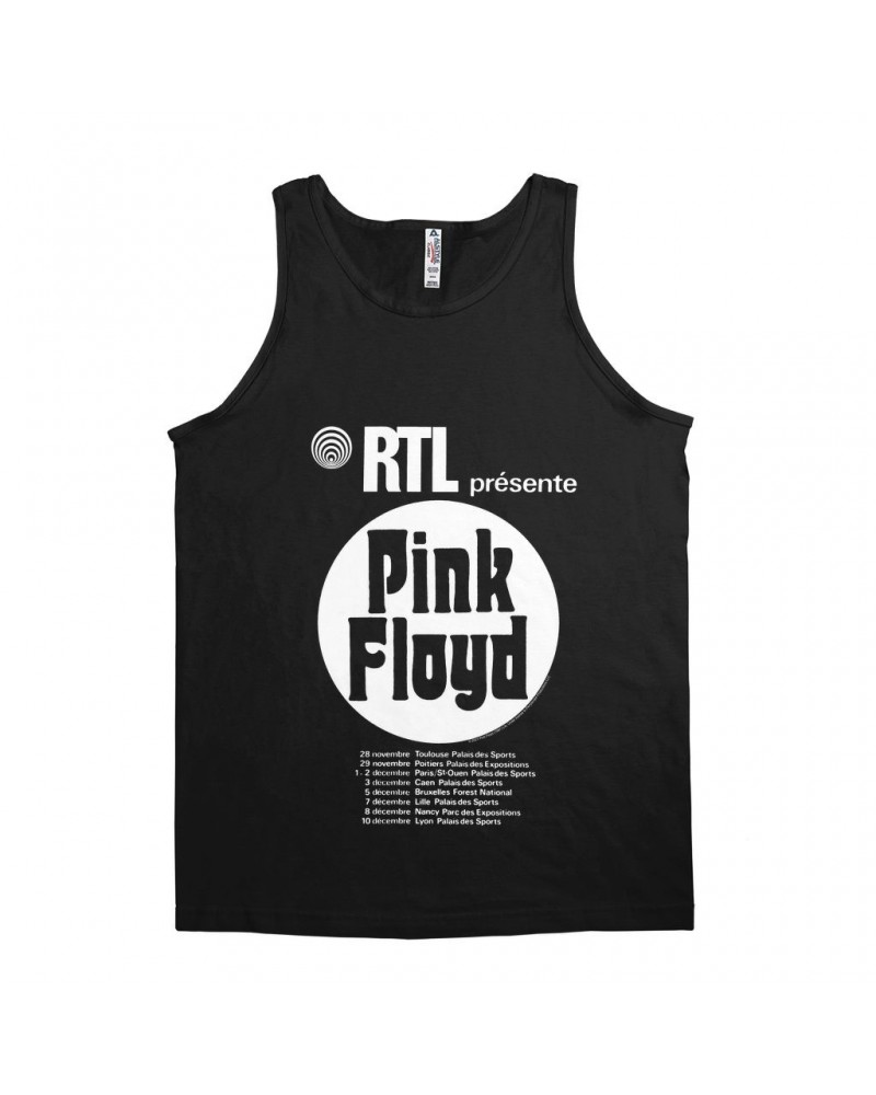 Pink Floyd Unisex Tank Top | RTL Presente Concert Flyer Shirt $8.23 Shirts