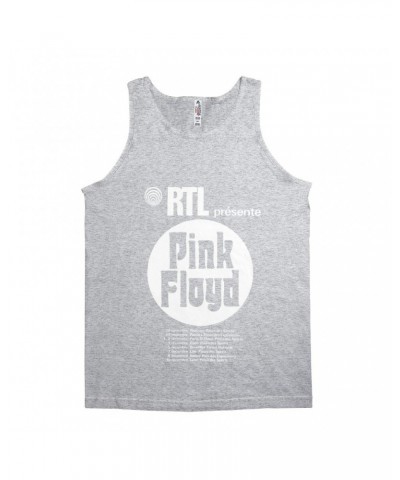 Pink Floyd Unisex Tank Top | RTL Presente Concert Flyer Shirt $8.23 Shirts