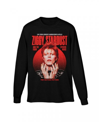 David Bowie Ziggy Motion Picture - Longsleeve $13.95 Shirts