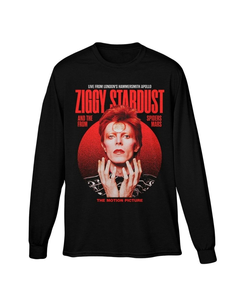 David Bowie Ziggy Motion Picture - Longsleeve $13.95 Shirts