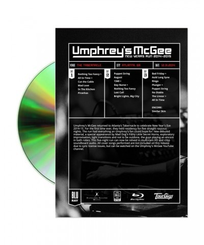 Umphrey's McGee UM at the Tab: 12/31/14 DVD $6.20 Videos