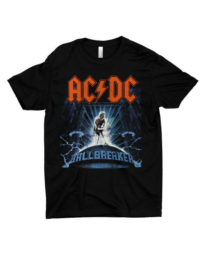 AC/DC T-Shirt | Ballbreaker Album Design Distressed Shirt $9.98 Shirts