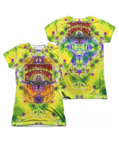 Jefferson Airplane Junior's T Shirt | TAKE OFF (FRONT/BACK PRINT) Sublimated Tee $11.48 Shirts