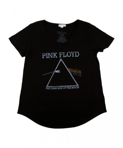 Pink Floyd Dark Side of the Moon Women's T-shirt $11.00 Shirts