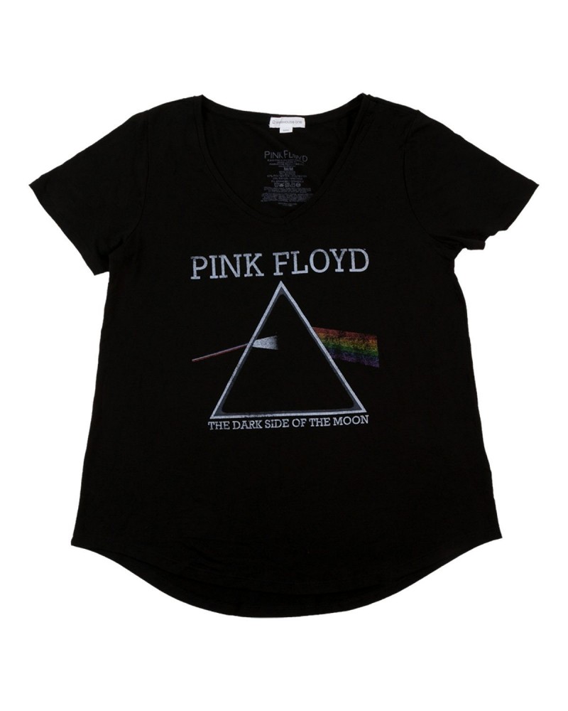 Pink Floyd Dark Side of the Moon Women's T-shirt $11.00 Shirts