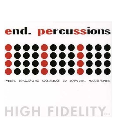 End PERCUSSIONS CD $4.12 CD