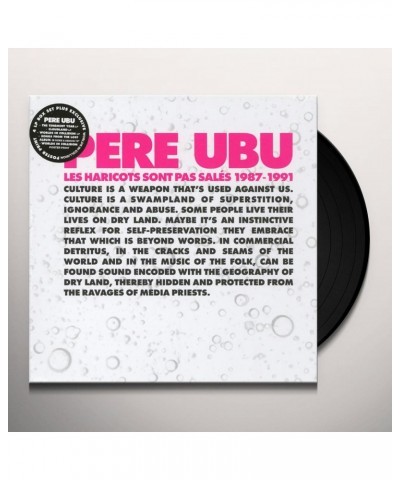 Pere Ubu LES HARICOTS SONT PAS SALES 1987-1991 (4LP/DL CARD/POSTER) Vinyl Record $31.32 Vinyl