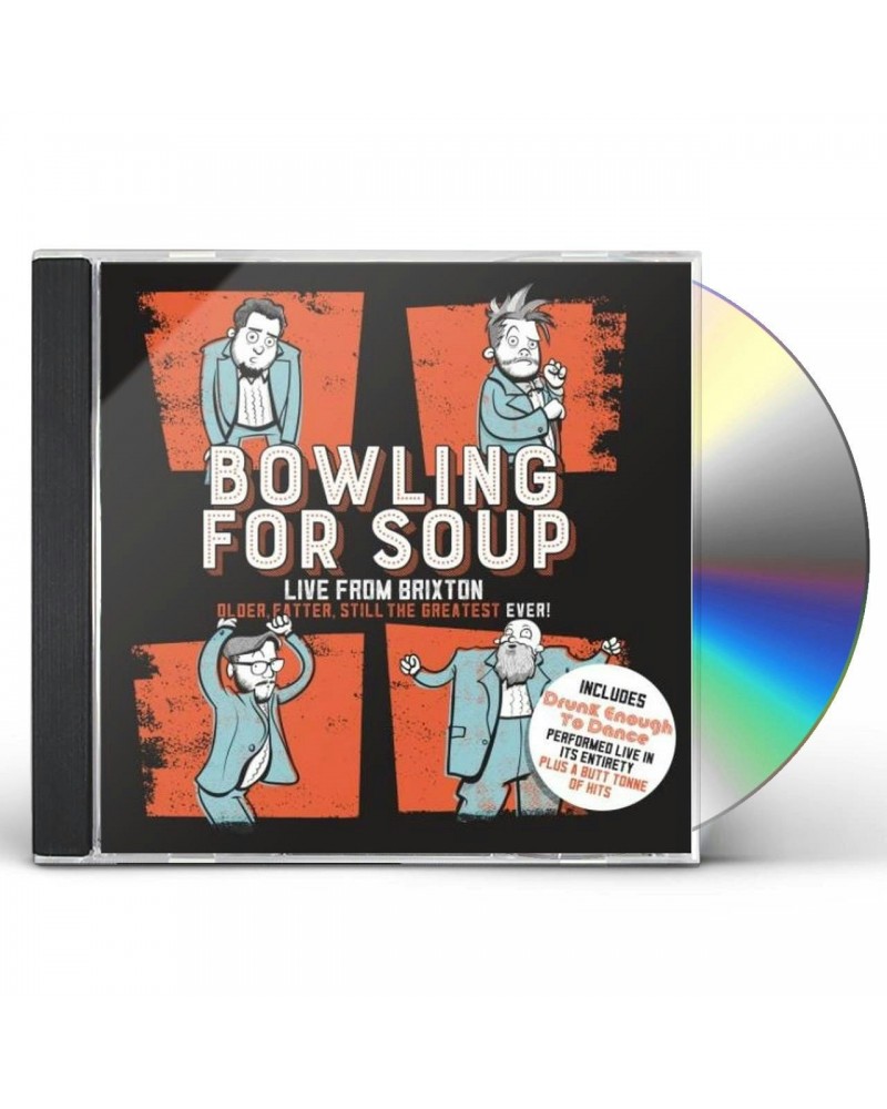 Bowling For Soup OLDER FATTER STILL THE GREATEST EVER: LIVE FROM CD $6.43 CD