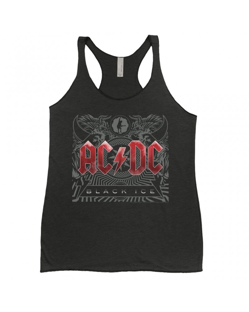 AC/DC Ladies' Tank Top | Black Ice Album Cover Art Shirt $11.58 Shirts