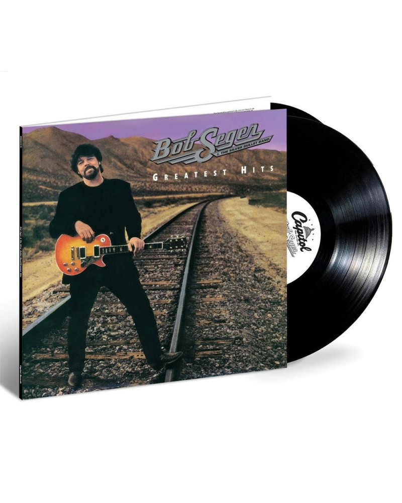 Bob Seger & The Silver Bullet Band Greatest Hits Black 2 LP Vinyl 150 gram $10.48 Vinyl