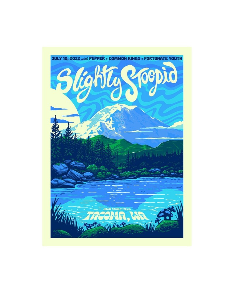 Slightly Stoopid 7/10 Tacoma WA SHOW POSTER - Regular & Foil $18.80 Decor