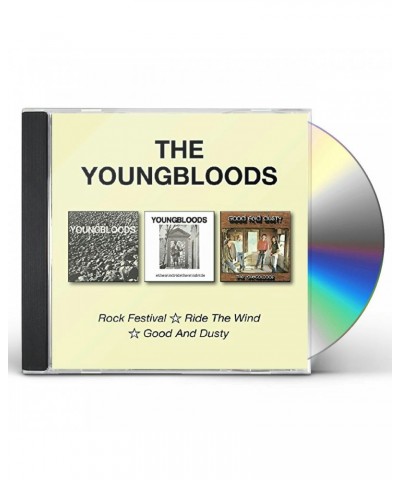 The Youngbloods ROCK FESTIVAL / RIDE THE WIND / GOOD & DUSTY CD $7.28 CD