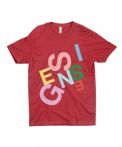 Genesis T-Shirt | Logo Pastel Shirt $7.98 Shirts