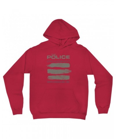 The Police Hoodie | Synchronicity North America Tour 1983 - 1984 Hoodie $16.78 Sweatshirts