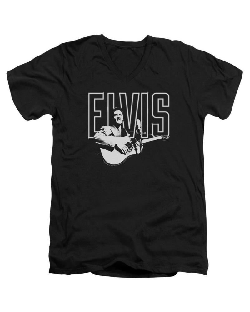 Elvis Presley T Shirt (Slim Fit) | WHITE GLOW Slim-fit Tee $6.84 Shirts