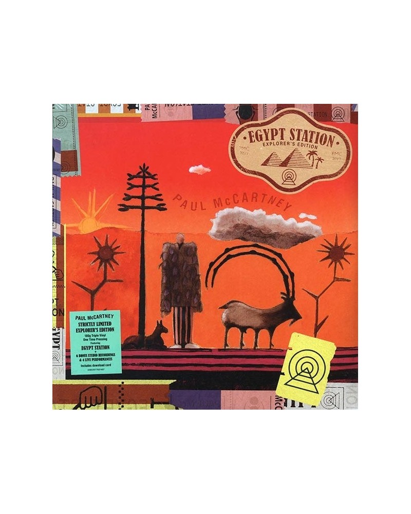 Paul McCartney LP - Egyptian Station: Explorer's Edition (+ 11 bonus tracks) (ltd. ed.) (3xLP) (incl. mp3) (180g) (Vinyl) $46...