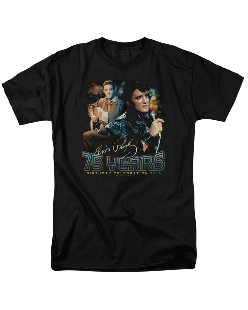 Elvis Presley Shirt | 75 YEARS T Shirt $8.28 Shirts