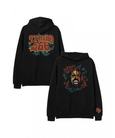 Foo Fighters Studio 666 Just Play The Drums Hoodie $22.00 Sweatshirts