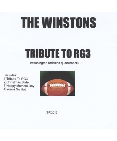 The Winstons TRIBUTE TO RG3-EP CD $4.75 Vinyl