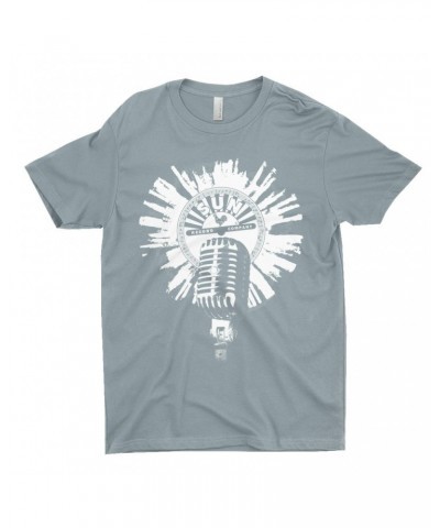 Sun Records T-Shirt | Logo And Mic White Burst Shirt $10.98 Shirts