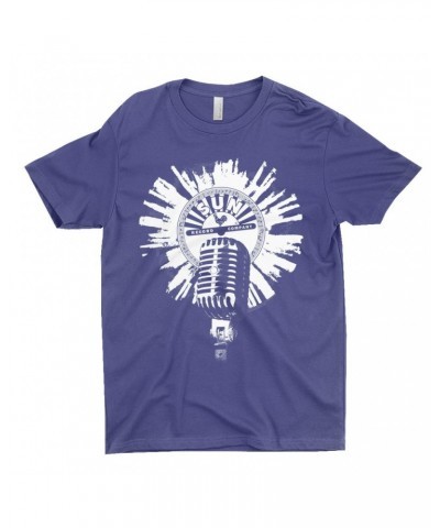 Sun Records T-Shirt | Logo And Mic White Burst Shirt $10.98 Shirts