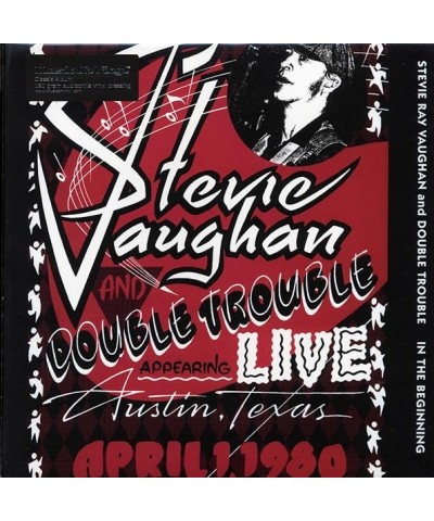 Stevie Ray Vaughan Double Trouble LP - In The Beginning (180g) (audiophile) (Vinyl) $26.35 Vinyl