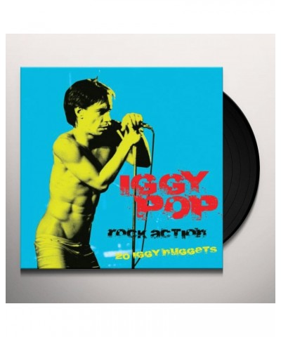 Iggy Pop ROCK ACTION Vinyl Record $14.28 Vinyl