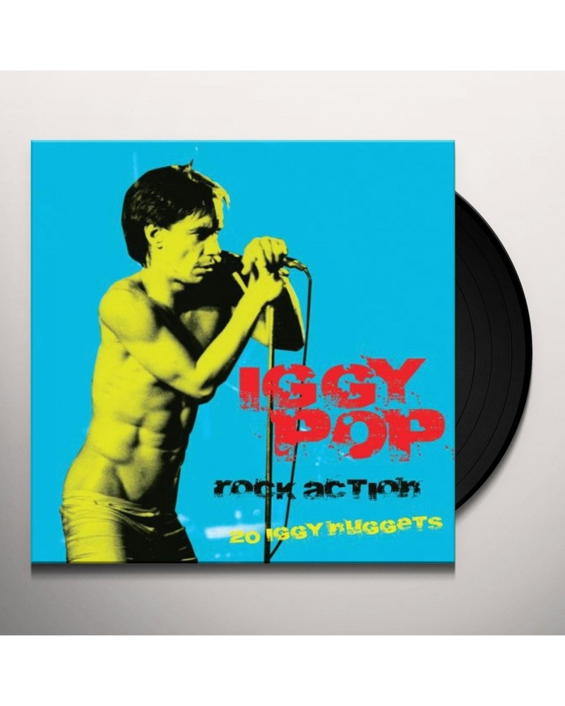 Iggy Pop ROCK ACTION Vinyl Record $14.28 Vinyl