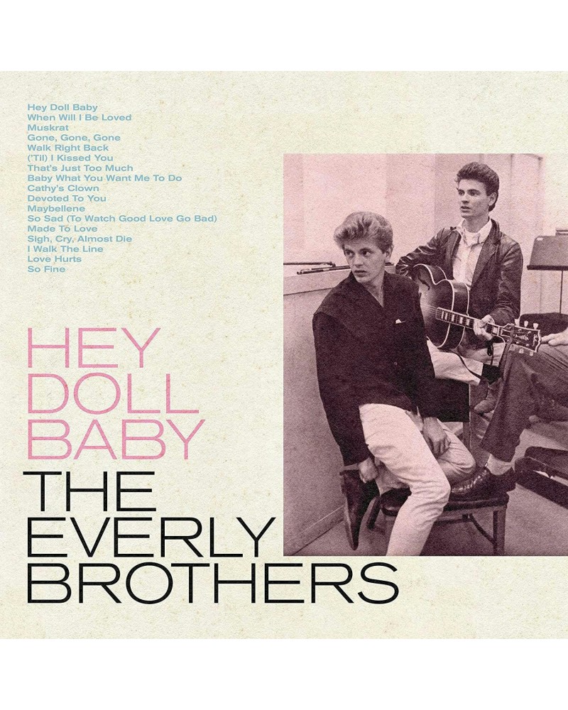 The Everly Brothers Hey Doll Baby Vinyl Record $9.18 Vinyl