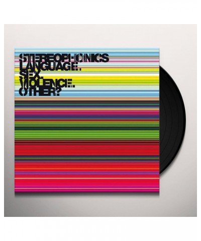 Stereophonics LANGUAGE. SEX. VIOLENCE. OTHER? Vinyl Record - UK Release $16.38 Vinyl