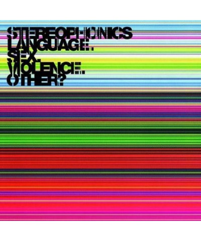 Stereophonics LANGUAGE. SEX. VIOLENCE. OTHER? Vinyl Record - UK Release $16.38 Vinyl