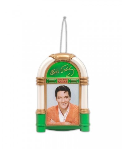 Elvis Presley Santa Bring My Baby Back' Jukebox Ornament $3.73 Decor